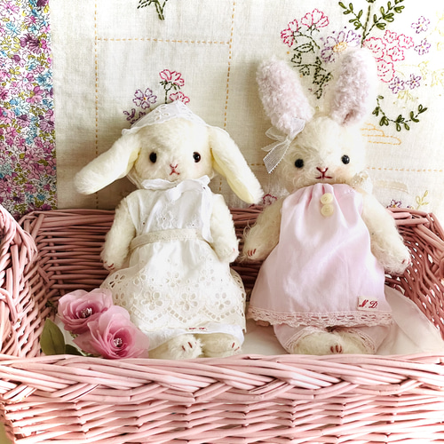 テディうさぎ　甘くて可愛いうさぎちゃん　テディベア テディうさぎ 甘くて可愛いうさぎちゃん テディベア ぬいぐるみ