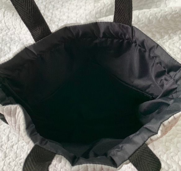 Sサイズ　おとぼけだいなそー　nubiが選べる お着替え巾着　ヌビポーチ　お着替え　おむつポーチ　恐竜刺繍　オリジナル 9枚目の画像