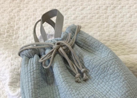 Sサイズ　おとぼけだいなそー　nubiが選べる お着替え巾着　ヌビポーチ　お着替え　おむつポーチ　恐竜刺繍　オリジナル 16枚目の画像