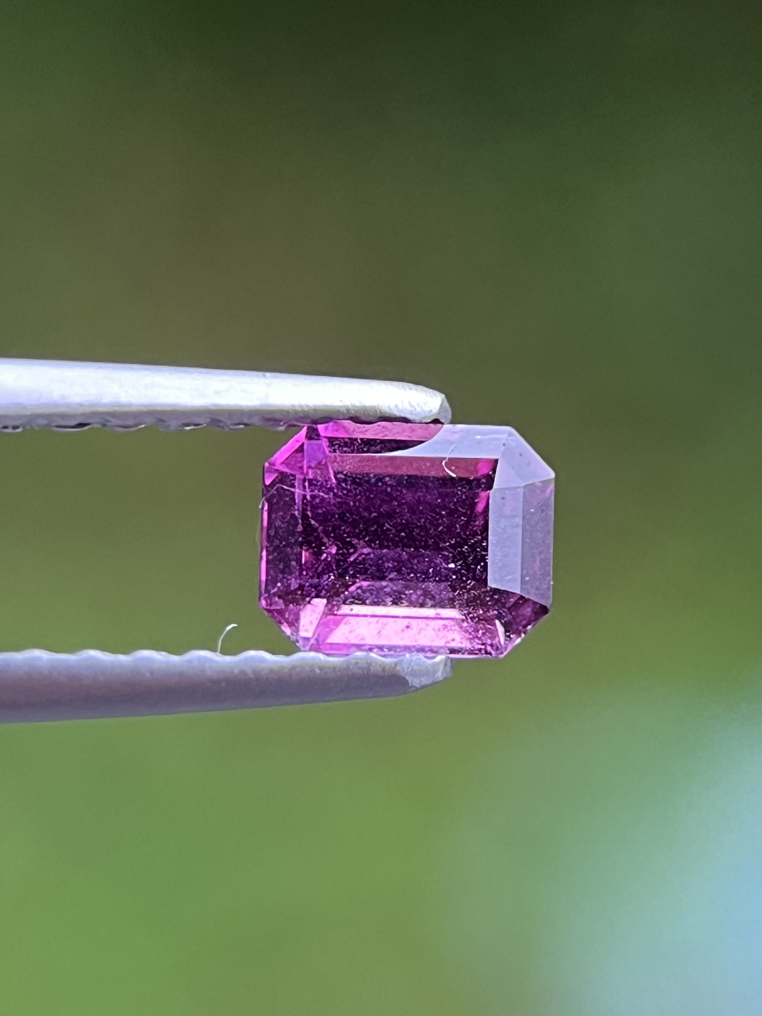 福袋 バースデイ 濃厚グレープピンクガーネット0.54ct purplegarnetモザンビーク アクセサリー