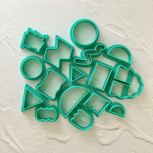 クレイカッター｜（CC40）オーガニック・粘土型・ポリマークレイ DIY