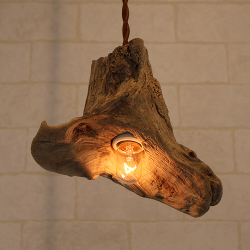流木のランプ 流木照明 シーリングライト・ペンダントライト 燈〜TOMORI