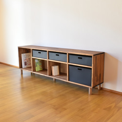 オープンシェルフ◇おもちゃ棚◇モンテッソーリ◇ハンドメイド◇足付き