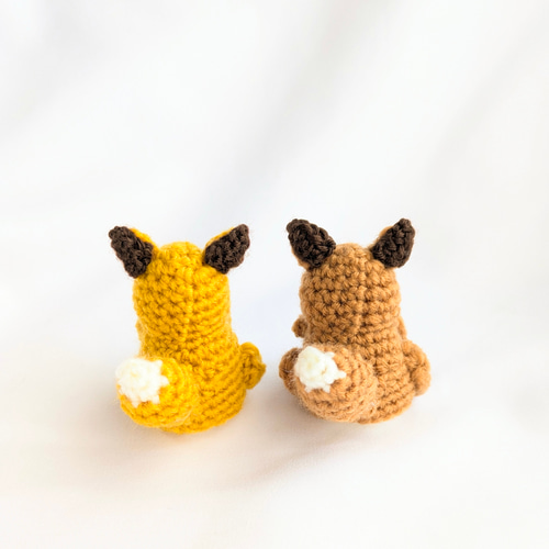 受注制作】小さなキツネのあみぐるみ あみぐるみ ainote 通販 19302814