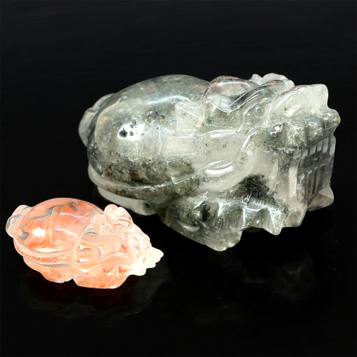 ロングイ 天然石 アメジスト 水晶 セット 高品質 ブラジル産の天然水晶