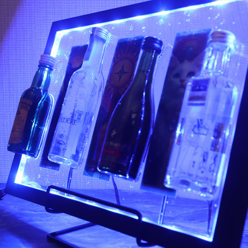 ハンドメイドインテリア レジンアート ミニチュアボトル ミニ