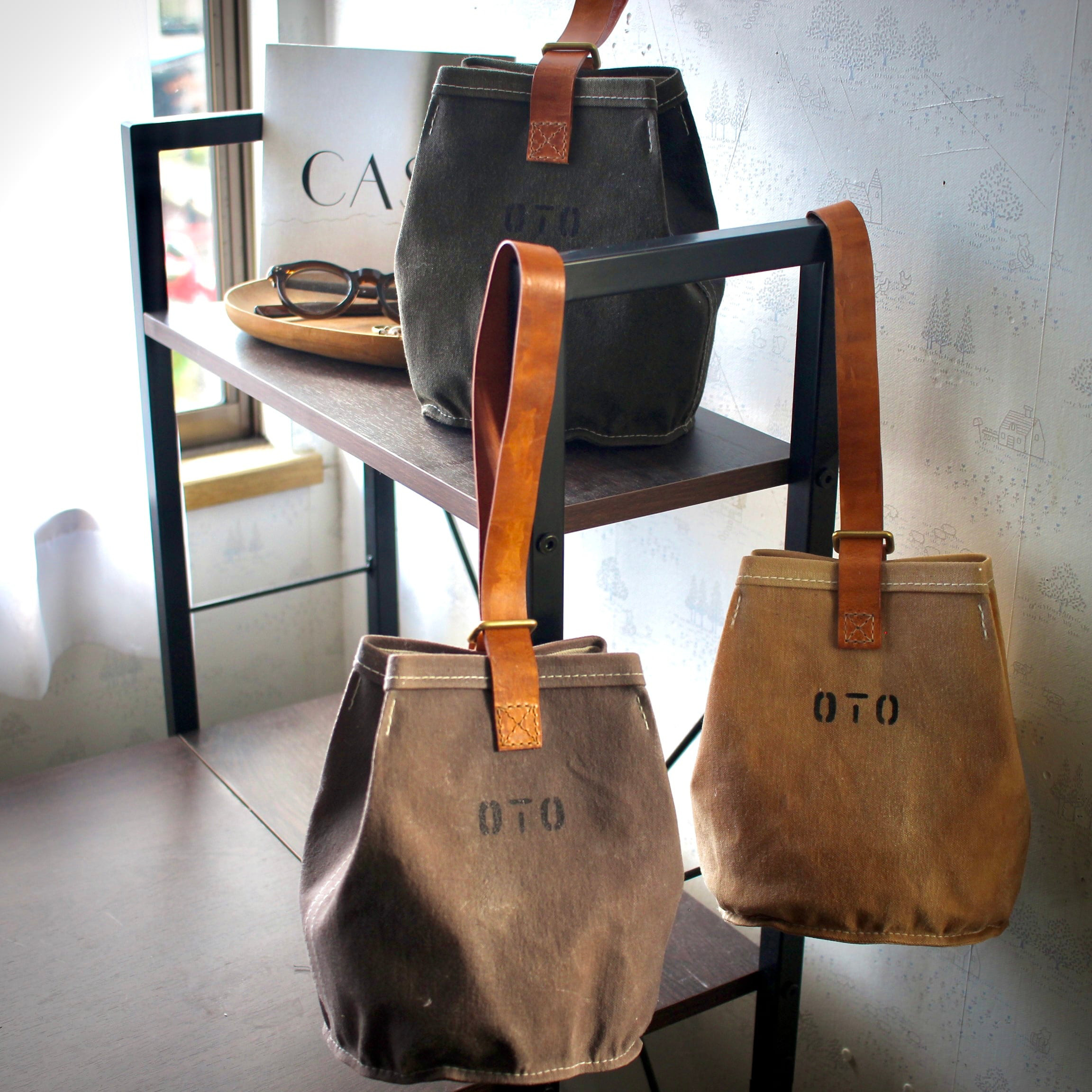 巾着型バッグ　- 4 tack pouch -