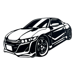 ホンダ S660 ウォールプレート ウォールアート 自動車 インテリア雑貨