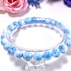限定✿天然美品【厳選4A級】極上ラリマー〘カリブ海の宝石〙7.4mm
