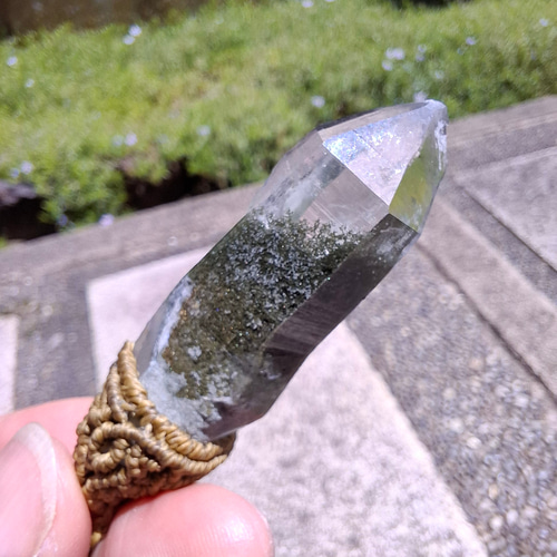 ヒマラヤ水晶 ＊ ガネッシュヒマール マクラメネックレス ⑥ 【公式通販】