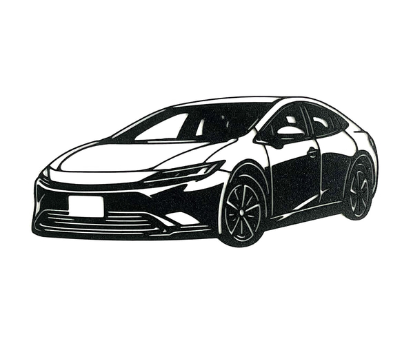 トヨタ 60プリウス ウォールプレート ウォールアート 自動車