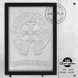 CHROME HEARTS type☆オマージュアートインテリアポスター＃459