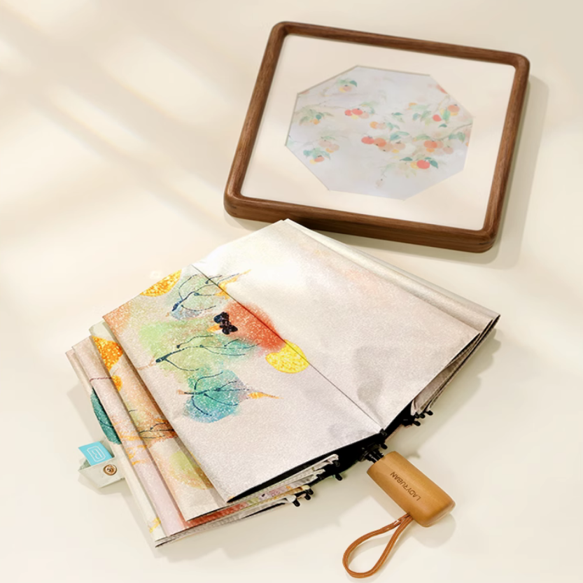 ☀晴雨兼用三つ折り☂軽量傘 ☂日傘 雨傘☂花柄