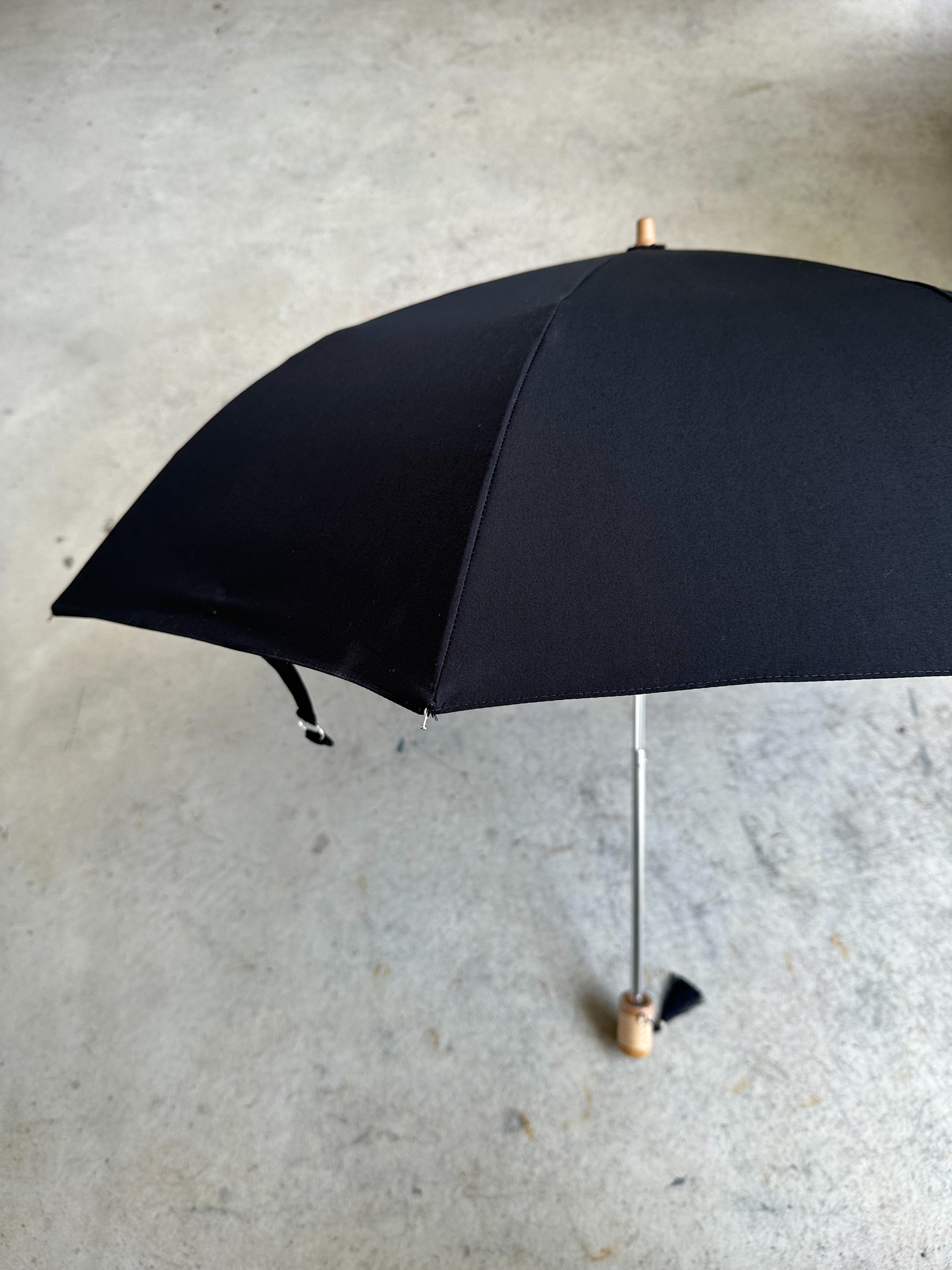 折りたたみ日傘　クロ