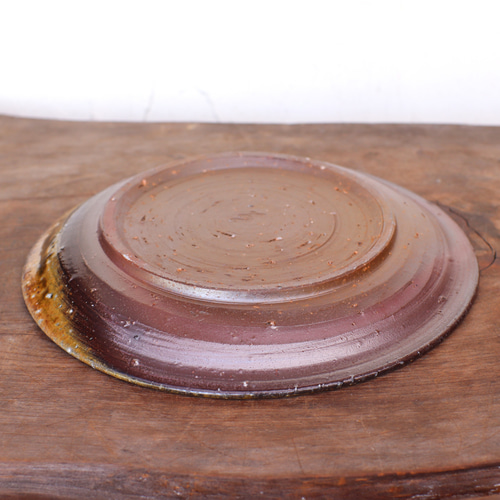 備前焼 皿(19.5cm) sr3-082 中皿 宗兵衛窯 古川宗之輔 通販 19304864