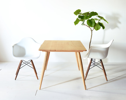 60年代テイストのダイニングテーブル】 ナインダイニングテーブル 90