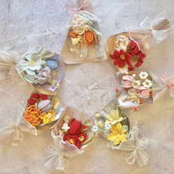 手毬猫の店 てまり「籠の中のコスモス」水色地桃花10cm 手まり 手毬