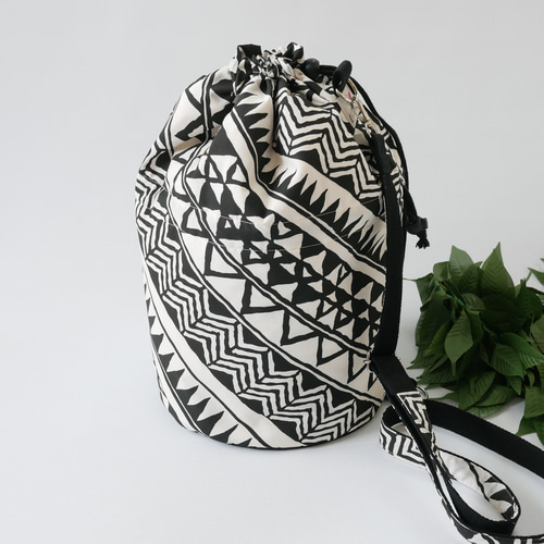 イプケース ブラック×生成り フラダンス 楽器ケース その他バッグ