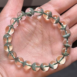 天然無処理 ホワイトガーデンクォーツ ブレスレット No15 ブレスレット