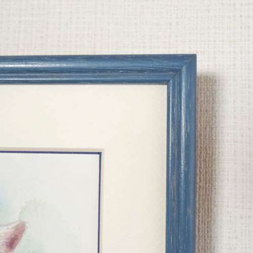 原画1点】水彩画 〜猫と紫陽花〜 フレーム付 絵画 Atelier ayaka 通販