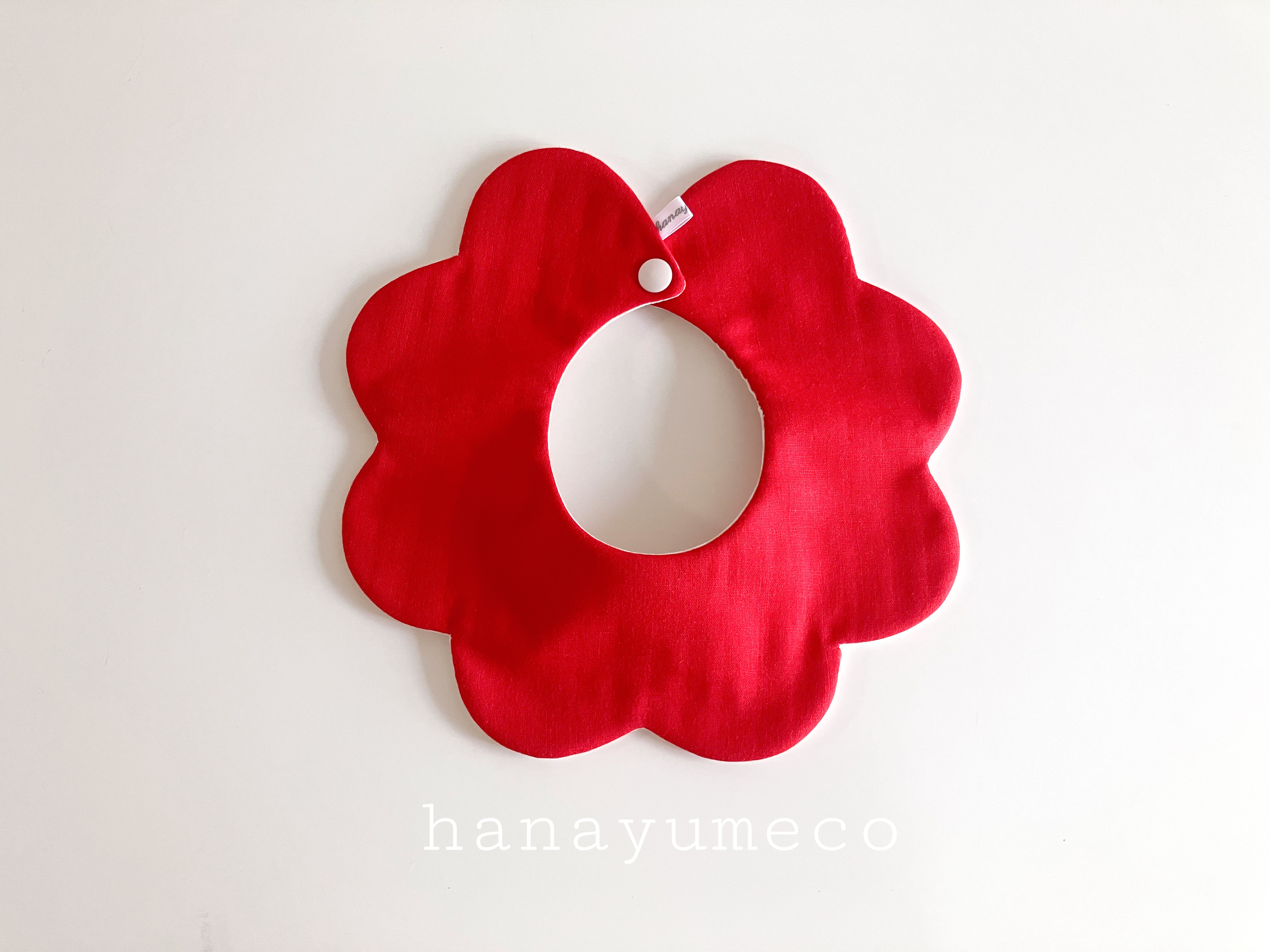 ハンドメイドスタイ　もくもく花びらスタイ　fuc様 ハンドメイドスタイ もくもく花びらスタイ fuc様