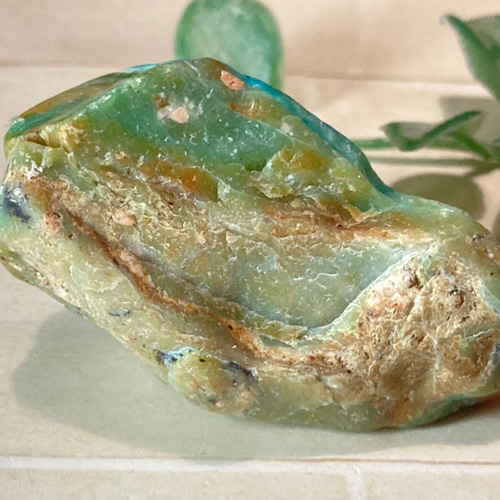 幸運を呼び込む✨ ブルー オパール ラフストーン 原石 天然石 東洋