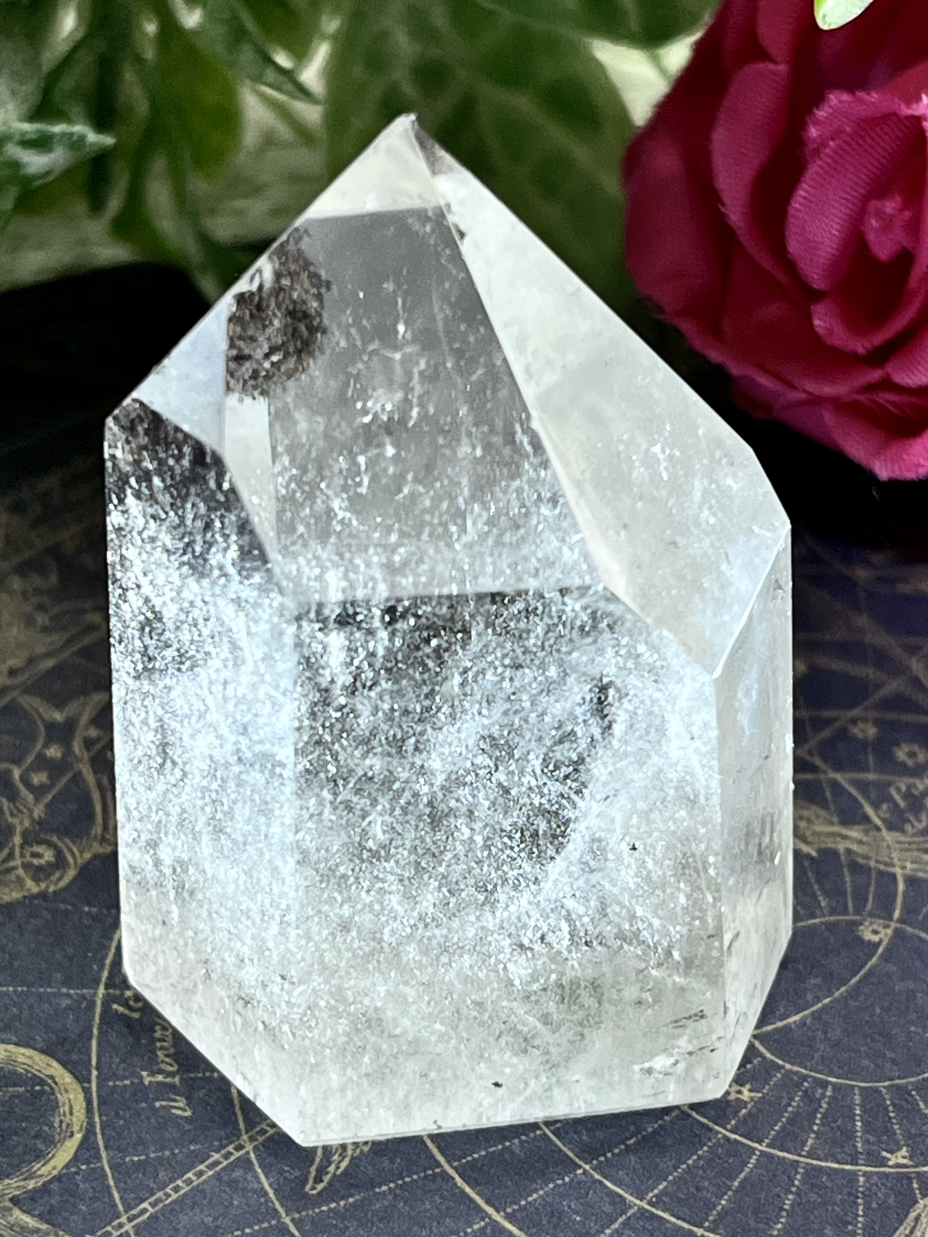 エンジェルブレッシング　ガーデンクォーツ　ポイント  水晶　クリスタル