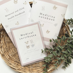 《new》animal 母子手帳カバー︱母子手帳ケース　母子手帳　マタニティ　 7枚目の画像