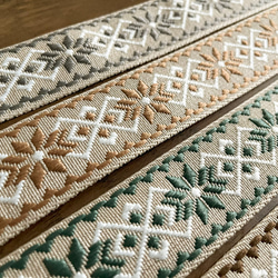 手芸用 柄【50cm単位販売】 持ち手 おしゃれ バッグ 持ち手テープ 厚手 持ち手テープ016アーガイル50cm 12枚目の画像