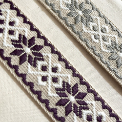 手芸用 柄【50cm単位販売】 持ち手 おしゃれ バッグ 持ち手テープ 厚手 持ち手テープ016アーガイル50cm 15枚目の画像