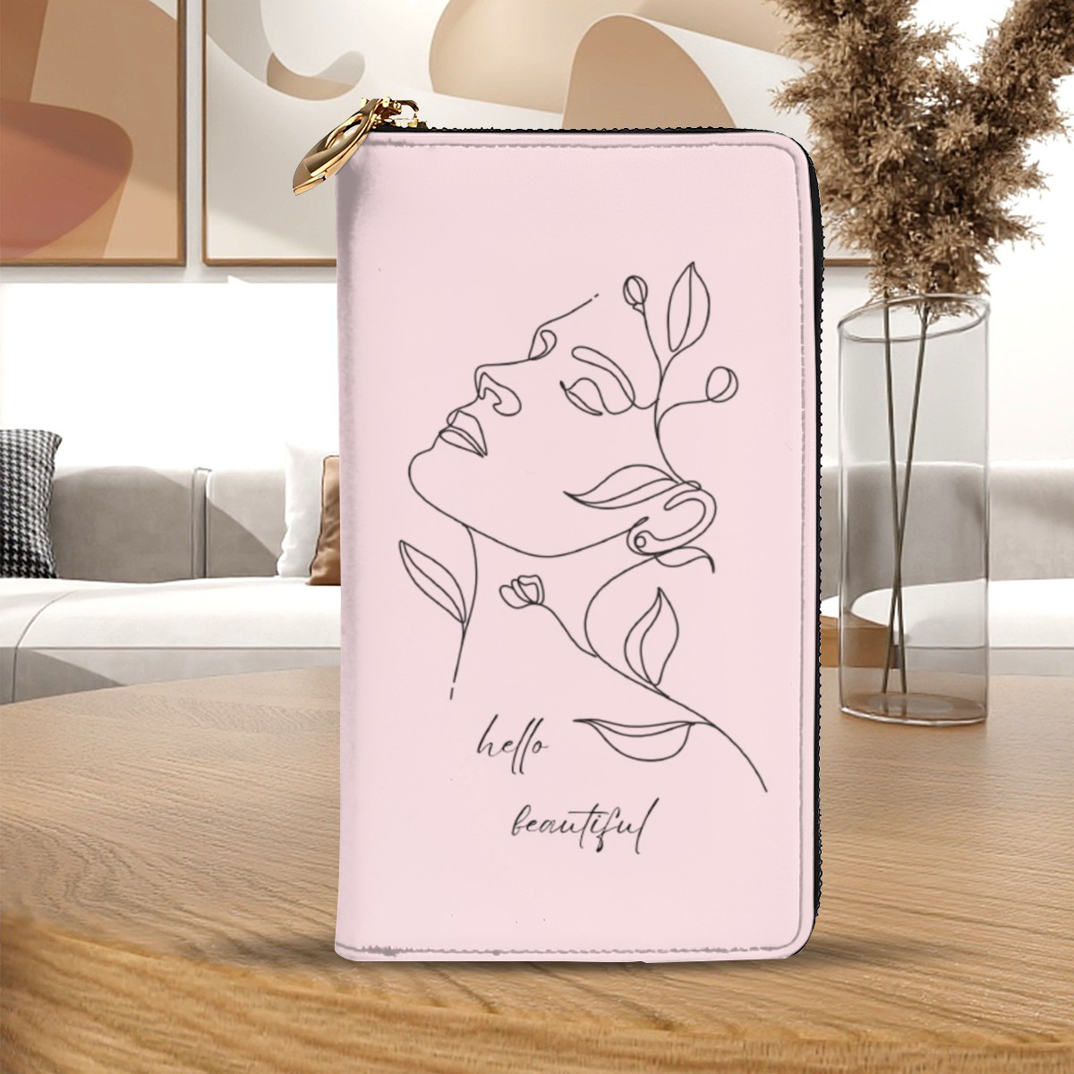 「ハロービューティフル」レザークラッチ 4,844円