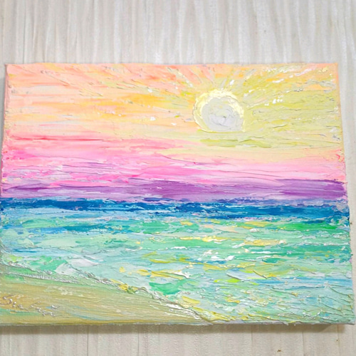 癒やしのヒーリング風景画 空と海〜Relax&mix〜幸せのColorMagic 七色