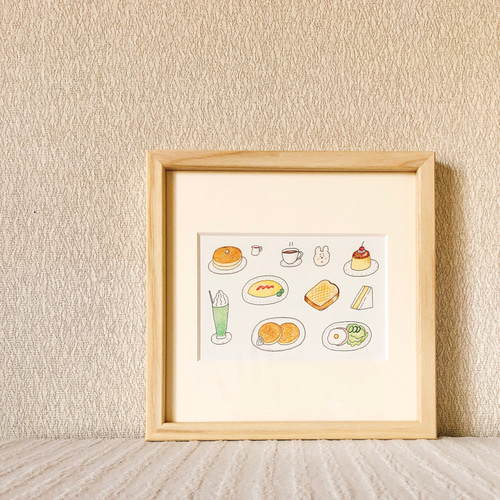 ○⭐︎ほっとカフェ　絵画原画 あさぎるり on X: 
