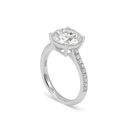 クラウンソリティアリング R45H25412-W（4週間発送） 指輪・リング  