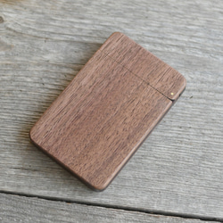 木製名片夾鳥“鶴” 第5張的照片