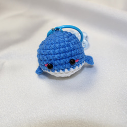 あさりあ様 クジラの編み物キーホルダー 2個セット e981ad7fea6f3347afaea316fc1334