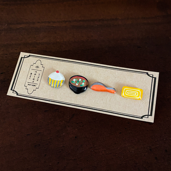 にっぽんの朝ごはんアソートピアス／イヤリング 1枚目の画像