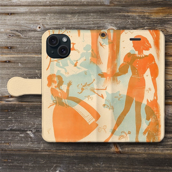 スマホケース手帳型【エレーヌ ゲルティック3】iPhone16 SE第３世代 1枚目の画像