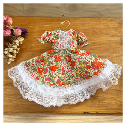 専用出品　ハンドメイド　ドールワンピース　リバティ 992f1a50c3731e51c1d959b7affe18