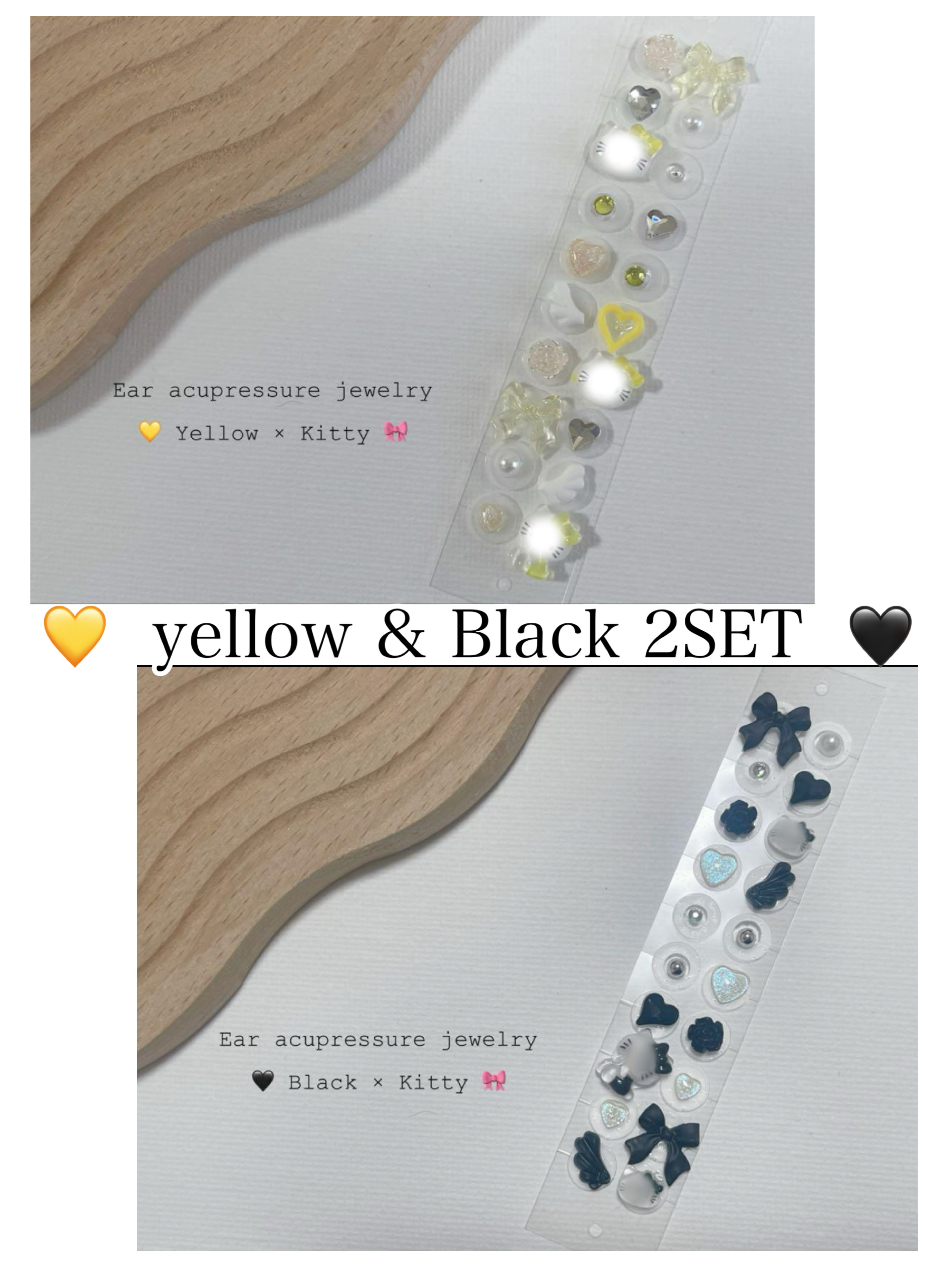 耳つぼジュエリー　耳つぼ　ステンレス　青　ブルー　ちょう　お花　ハート　Y2K 090d5c0c9e94c8053d4341271e7046