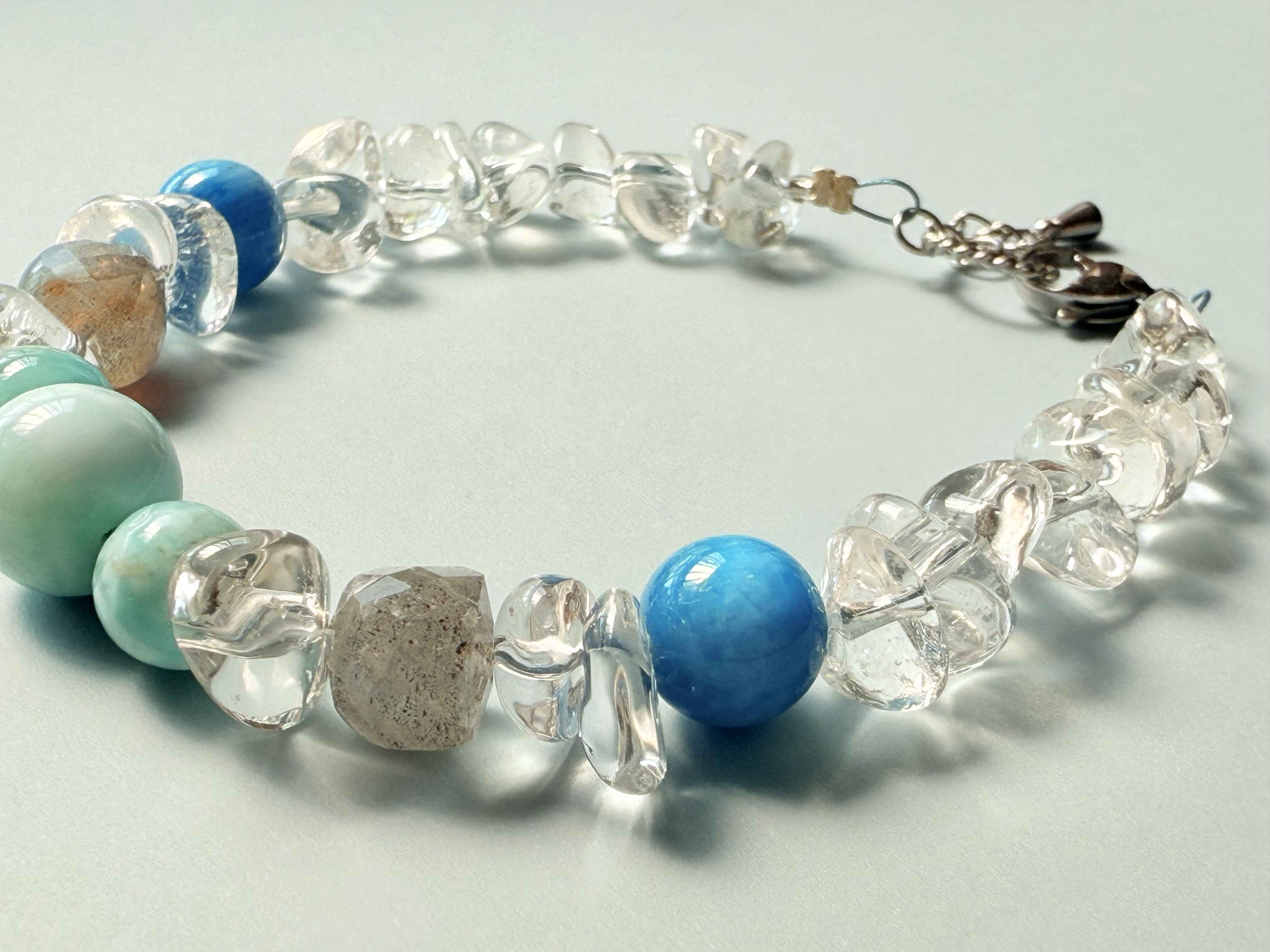 「新しい流れをつくり整える」ラリマーの天然石ブレスレット