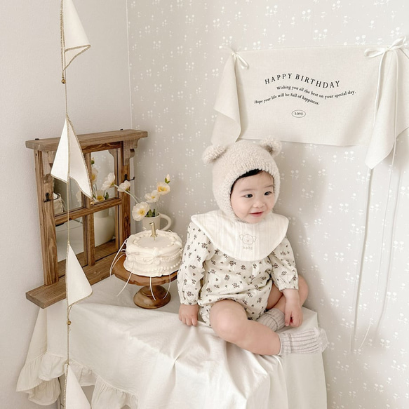 Birthday tapestry / uneune / HAPPY BIRTHDAY | 誕生日 | タペストリー 16枚目の画像