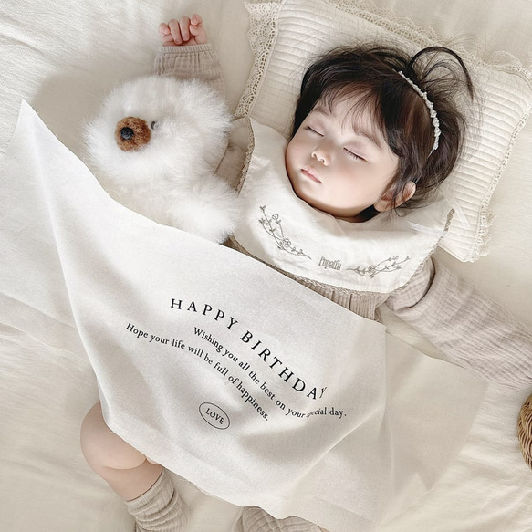 Birthday tapestry / uneune / HAPPY BIRTHDAY | 誕生日 | タペストリー 10枚目の画像