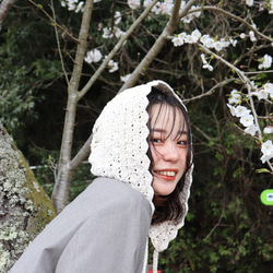 春夏にオススメ！！大人用ボンネット ヘッドドレス バブーシュカ