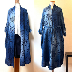 有松絞り 浴衣リメイク パッチワークトップス 着物リメイク