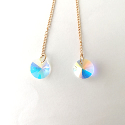 在庫限り【金魚とキラキラオーロラガラスのブックマーカー】　本のしおり　しおり　栞　ブックマーカー　ブックマーク　金魚 7枚目の画像