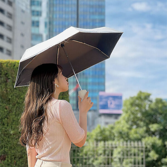 【名入れ】晴雨兼用折りたたみ傘 ご自分用にも贈り物としても 1枚目の画像