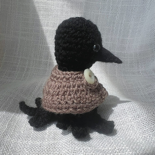 カラスさん あみぐるみ あみぐるみ 琴 通販 19313214｜Creema(クリーマ)