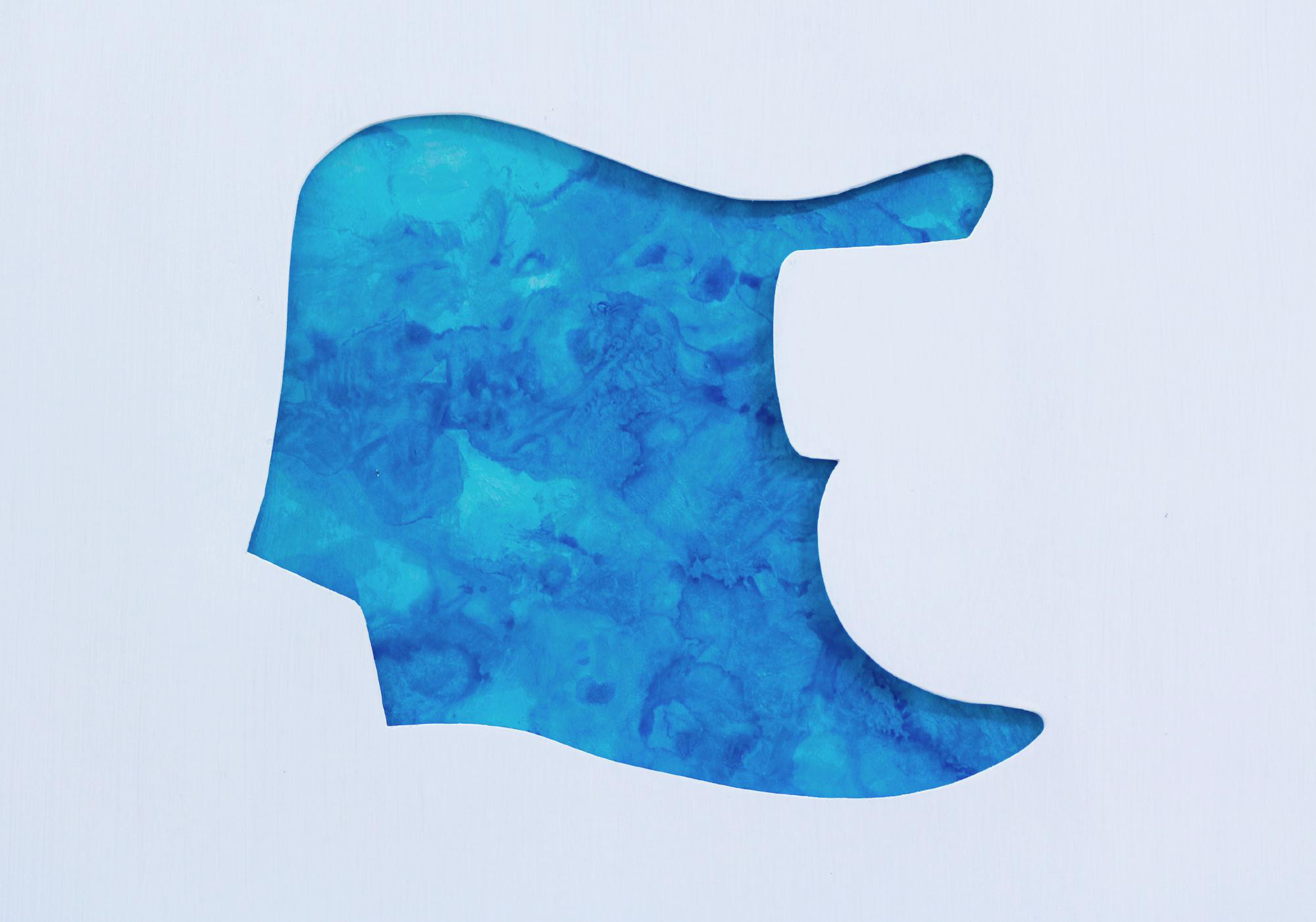 jazz bass/telecaster guitar 用ピックガード未加工板　JBLM 02