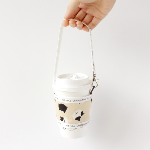 ドリンクホルダー カップホルダー カップスリーブ カップ 持ち歩き